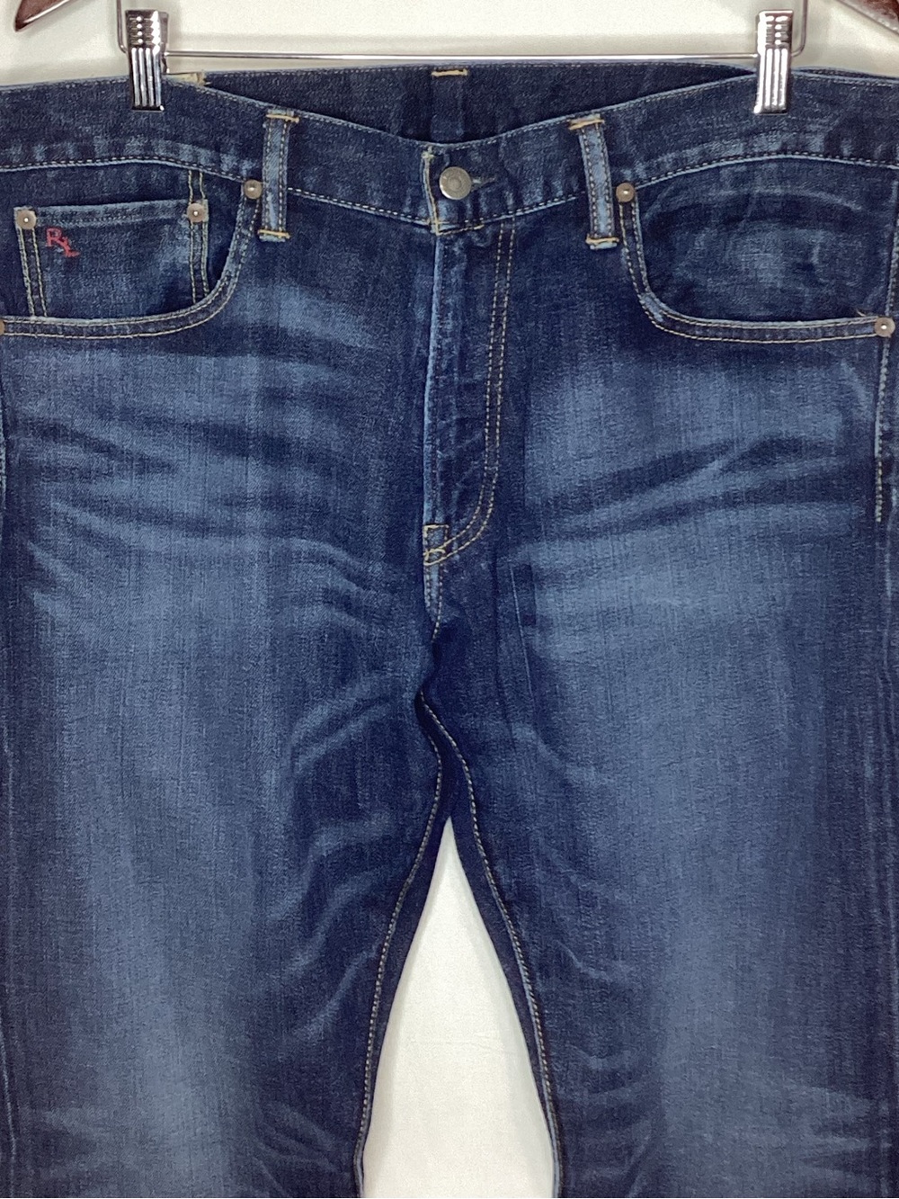 Ralph Lauren Men's Dark Blue Slim Straight Jeans